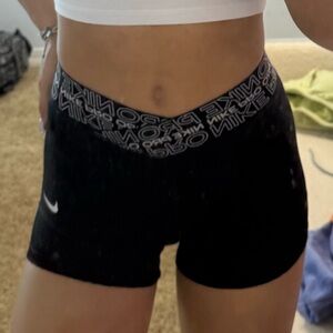 Nike Women's Black Athletic Shorts